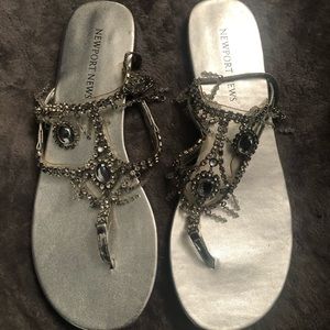 Rhinestone sandals